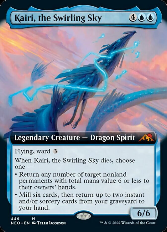 Kairi, the Swirling Sky (Extended Art): Kamigawa: Neon Dynasty