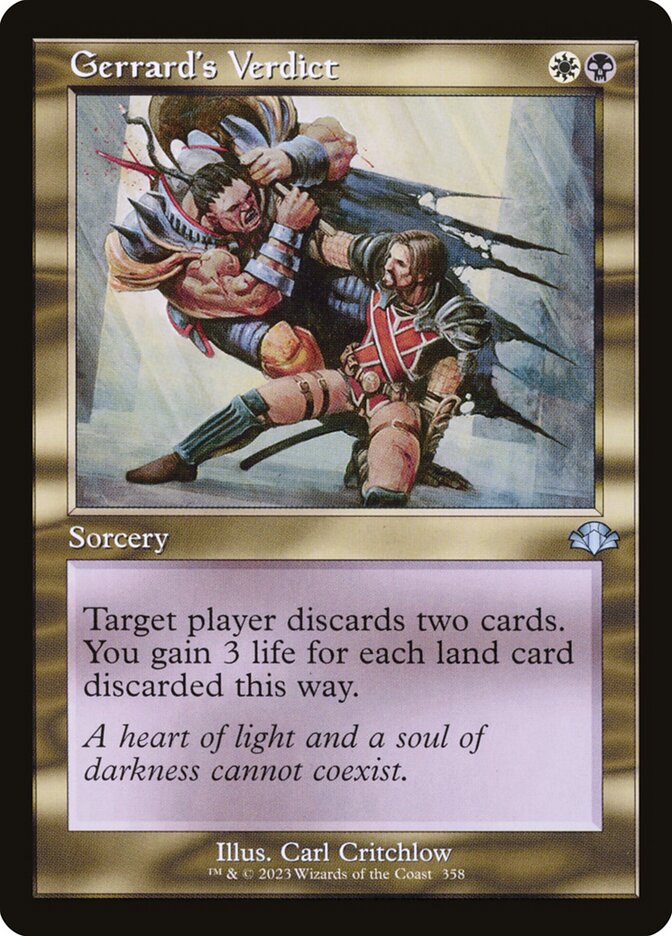 Gerrard's Verdict: Dominaria Remastered