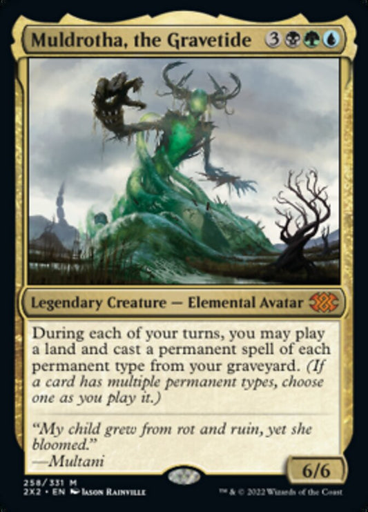 Muldrotha, the Gravetide - (Foil): Double Masters 2022