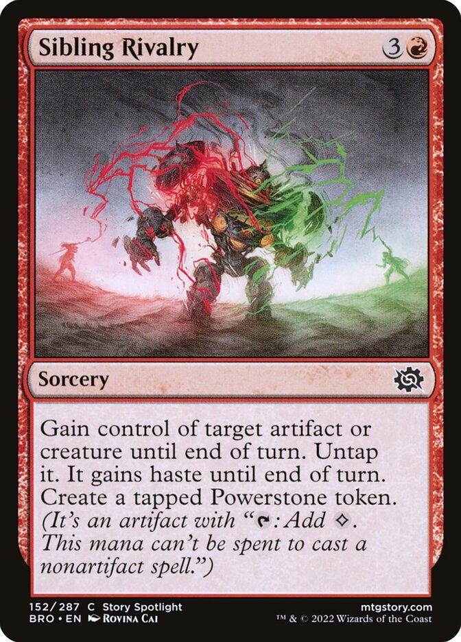Sibling Rivalry - (Foil): The Brothers' War