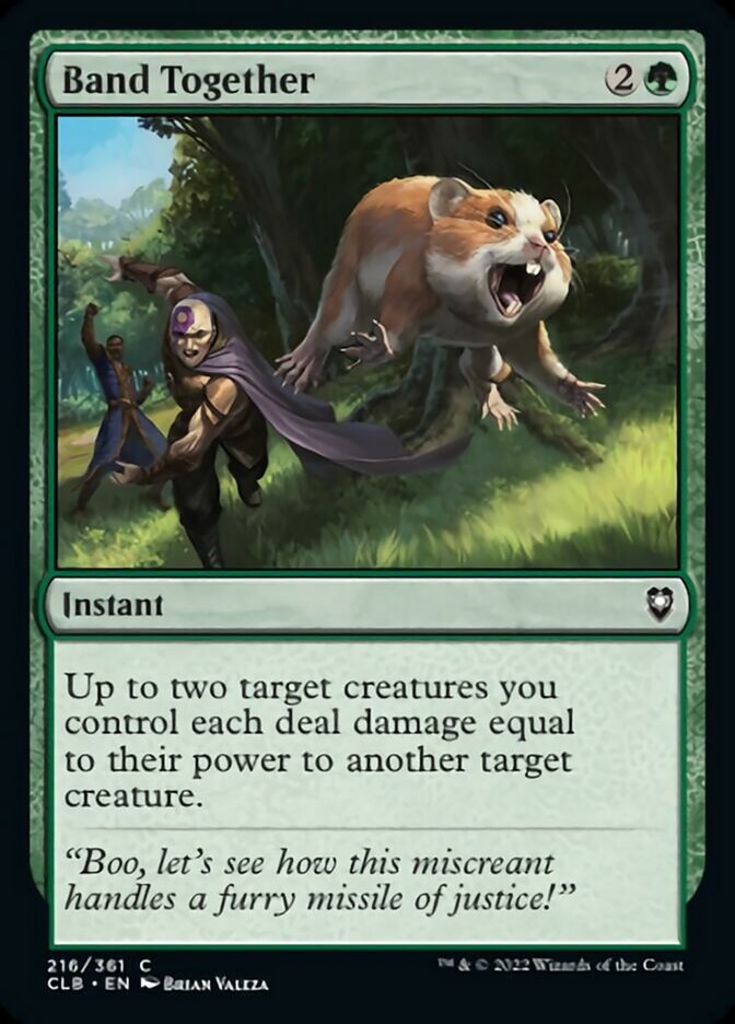 Band Together - (Foil): Commander Legends: Battle for Baldur's Gate