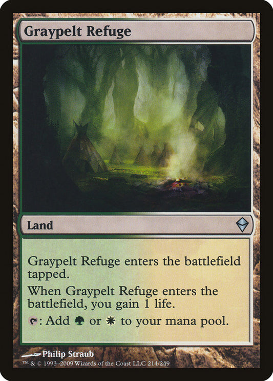 Graypelt Refuge: Zendikar