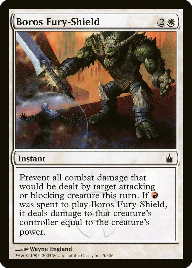 Boros Fury-Shield: Ravnica: City of Guilds