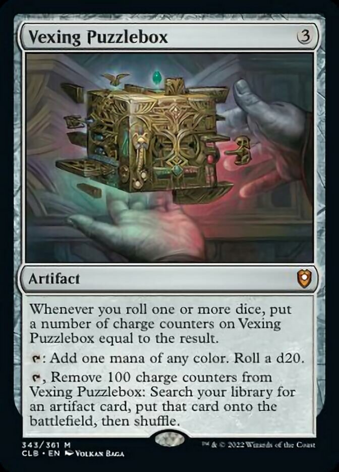 Vexing Puzzlebox - (Foil): Commander Legends: Battle for Baldur's Gate
