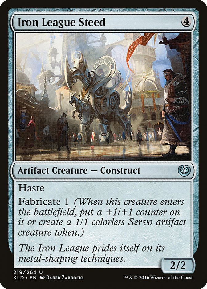 Iron League Steed - (Foil): Kaladesh