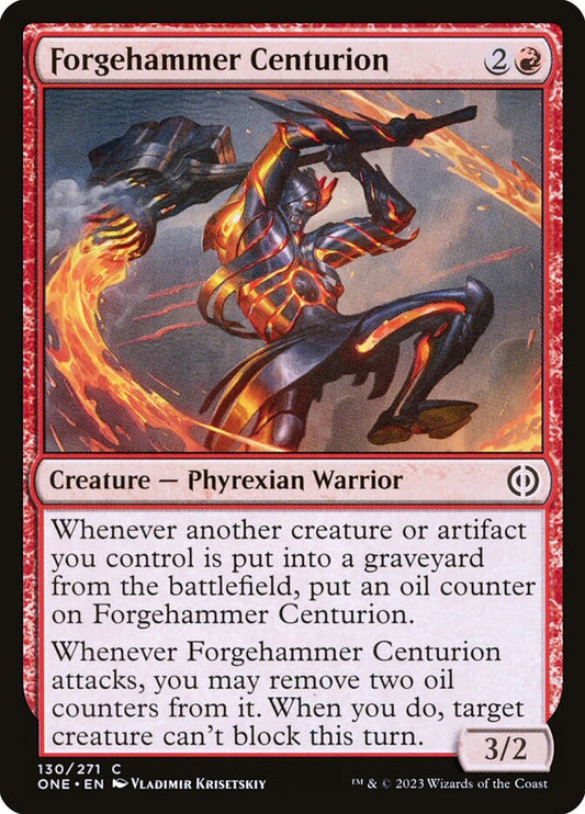 Forgehammer Centurion - (Foil): Phyrexia: All Will Be One