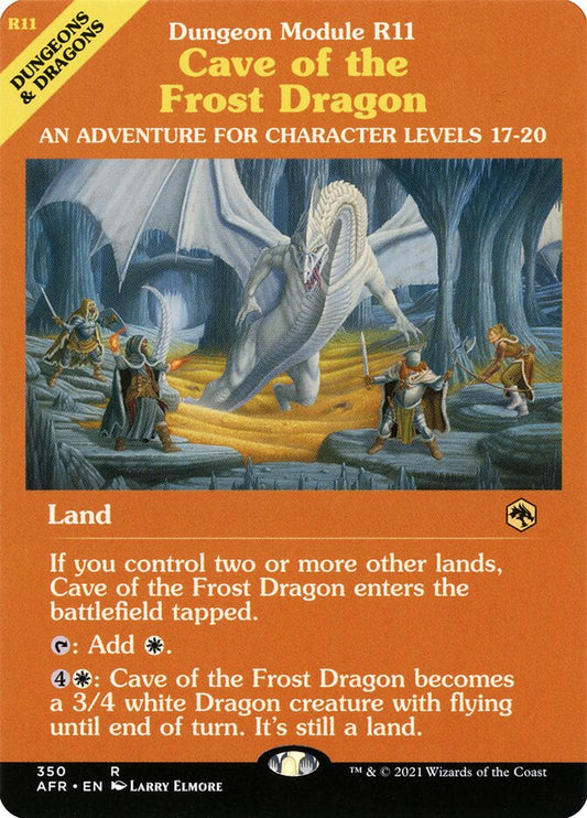 Cave of the Frost Dragon (Showcase): Adventures in the Forgotten Realms