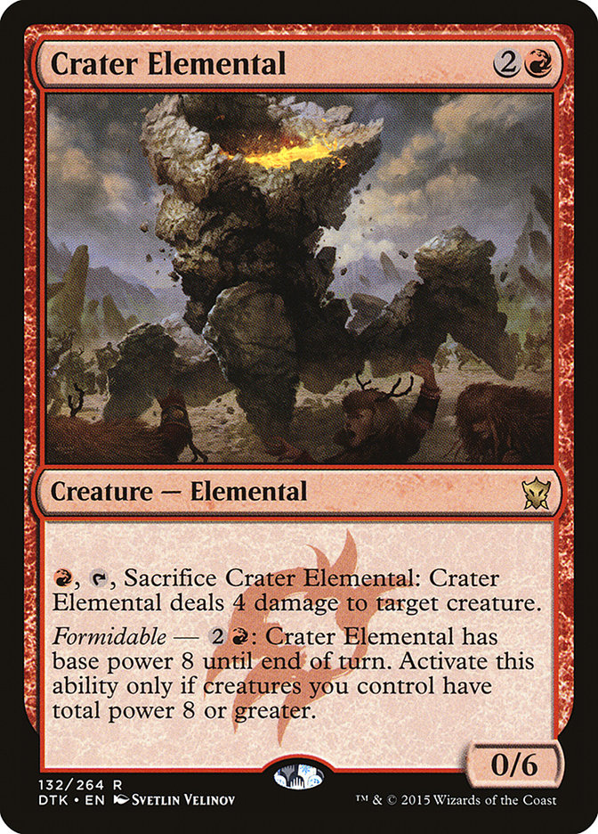 Crater Elemental: Dragons of Tarkir