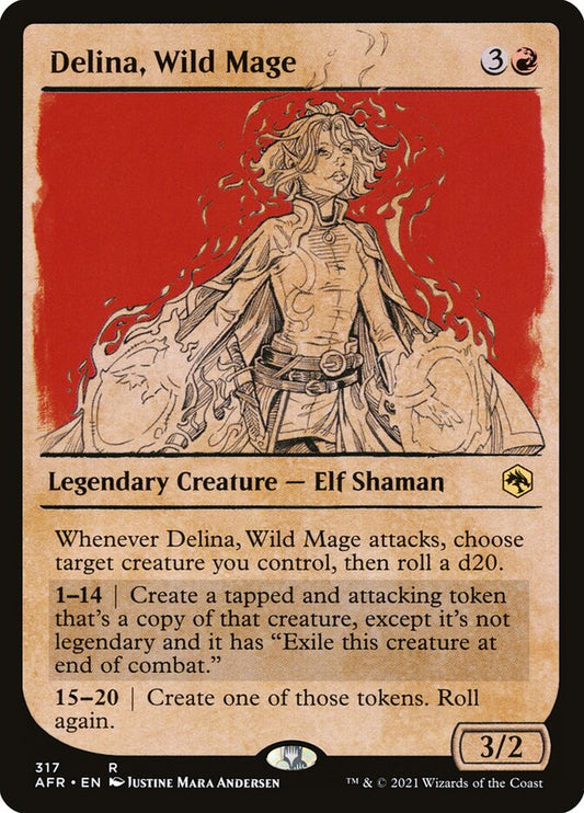 Delina, Wild Mage (Showcase): Adventures in the Forgotten Realms