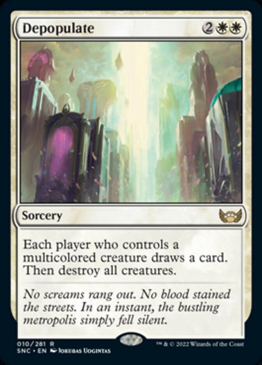 Depopulate - (Foil): Streets of New Capenna