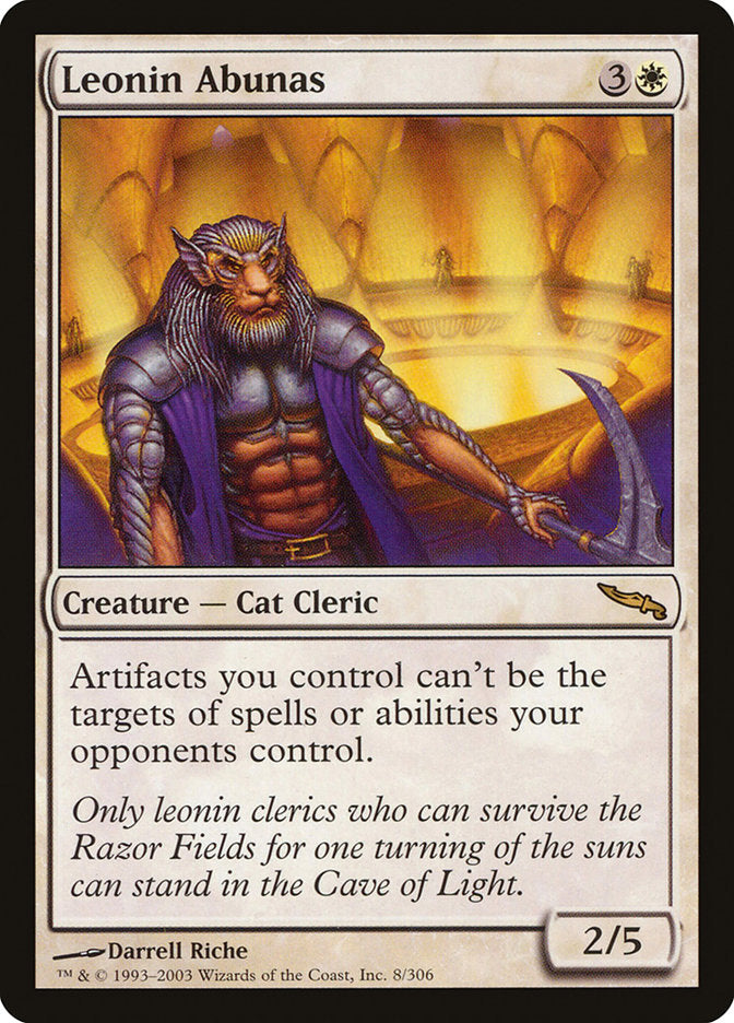 Leonin Abunas: Mirrodin
