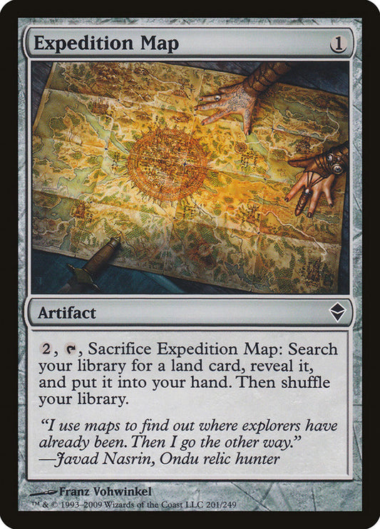 Expedition Map: Zendikar