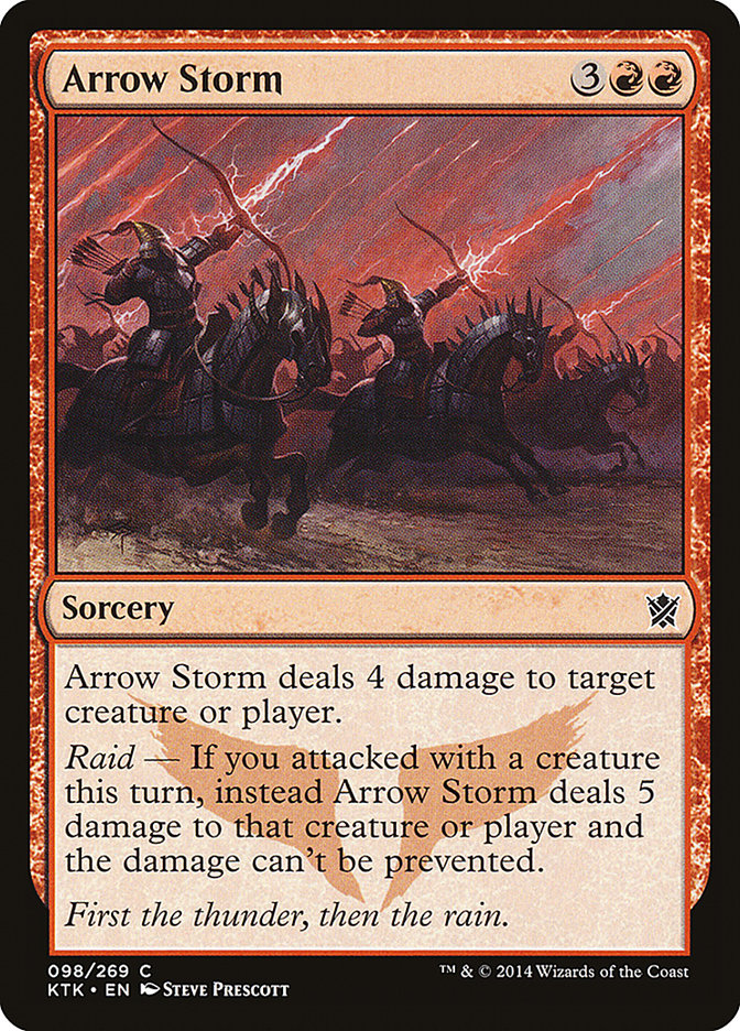 Arrow Storm: Khans of Tarkir