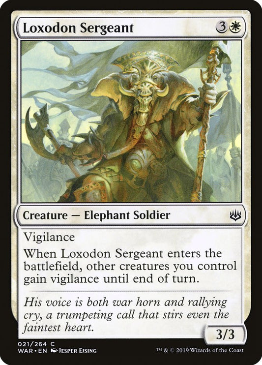 Loxodon Sergeant: War of the Spark