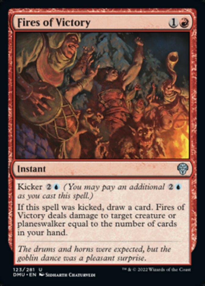 Fires of Victory - (Foil): Dominaria United