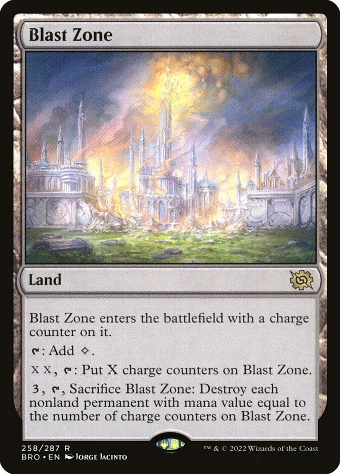 Blast Zone - (Foil): The Brothers' War