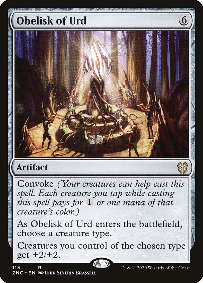 Obelisk of Urd: Zendikar Rising Commander