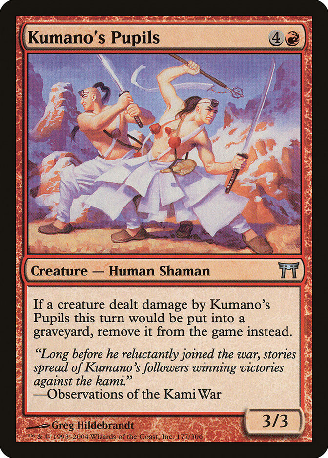 Kumano's Pupils - (Foil): Champions of Kamigawa