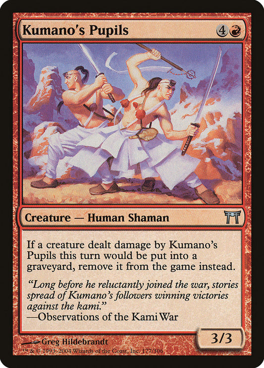 Kumano's Pupils - (Foil): Champions of Kamigawa