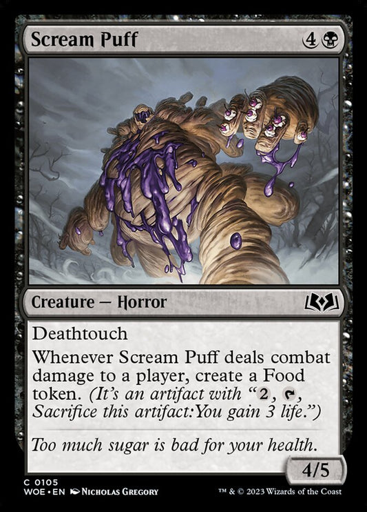 Scream Puff - (Foil): Wilds of Eldraine