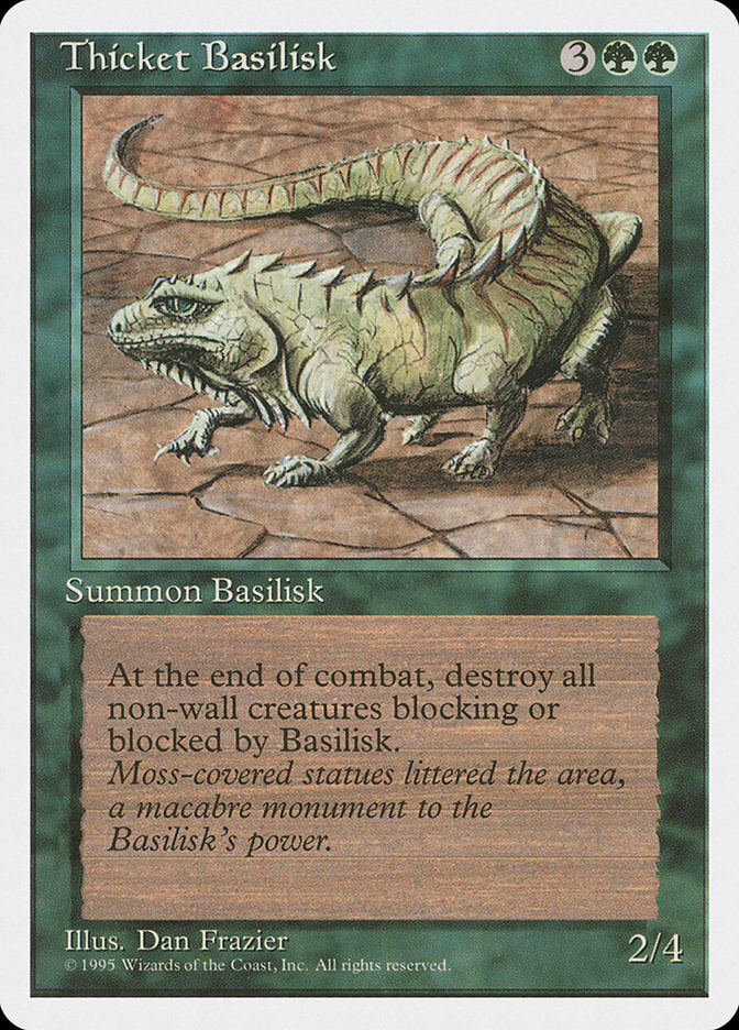 Thicket Basilisk: Fourth Edition