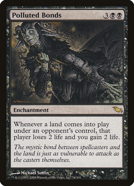 Polluted Bonds - (Foil): Shadowmoor