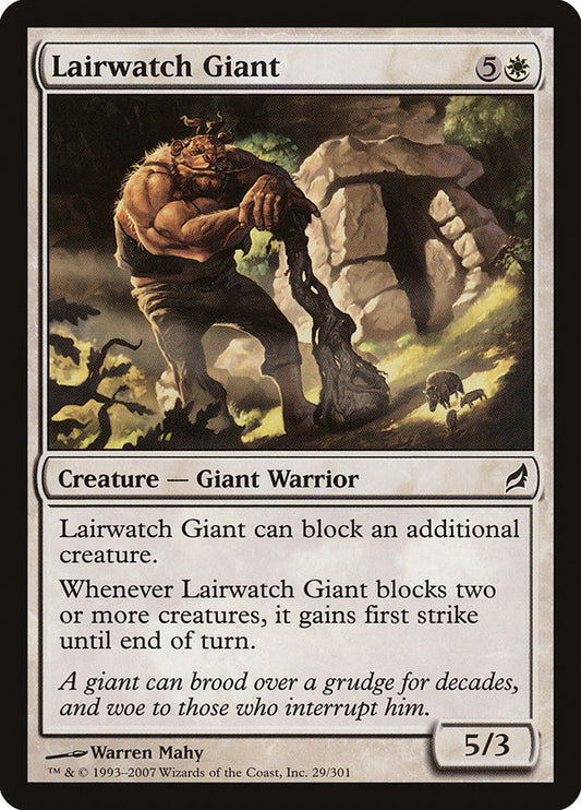 Lairwatch Giant - (Foil): Lorwyn