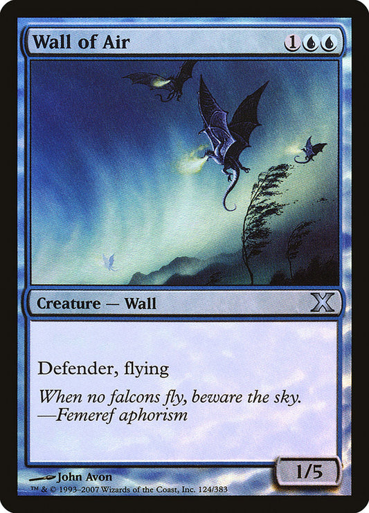 Wall of Air - (Foil): Tenth Edition