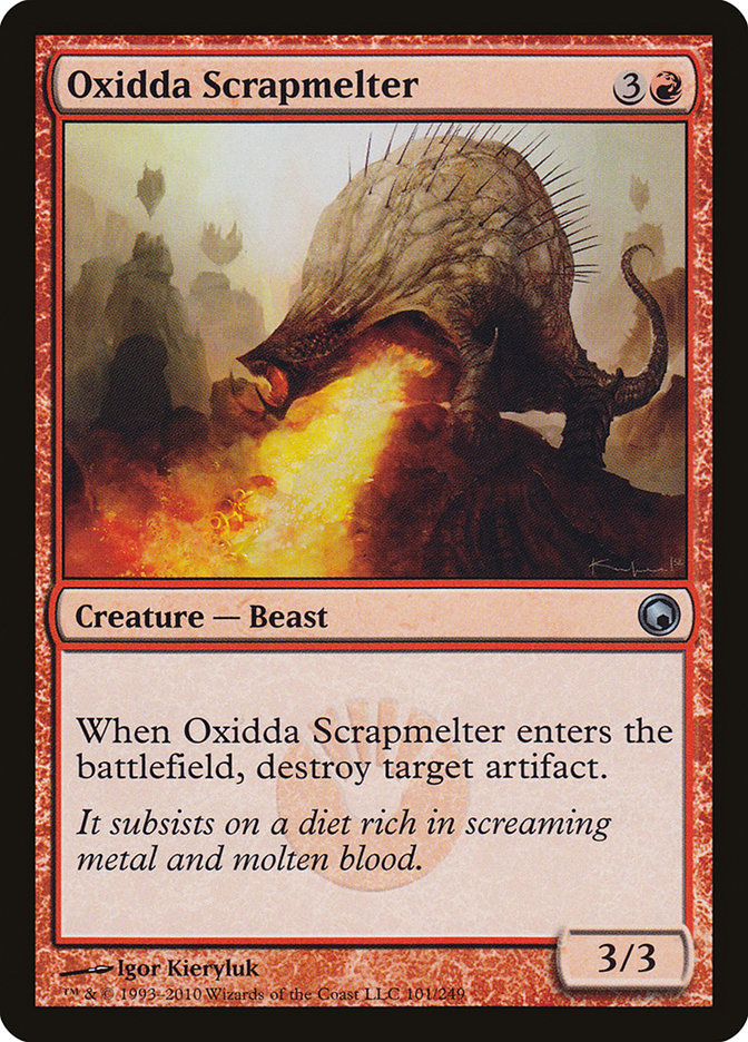 Oxidda Scrapmelter: Scars of Mirrodin