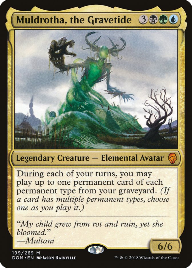Muldrotha, the Gravetide - (Foil): Dominaria