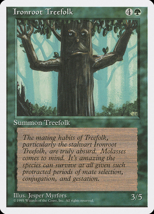 Ironroot Treefolk: Fourth Edition