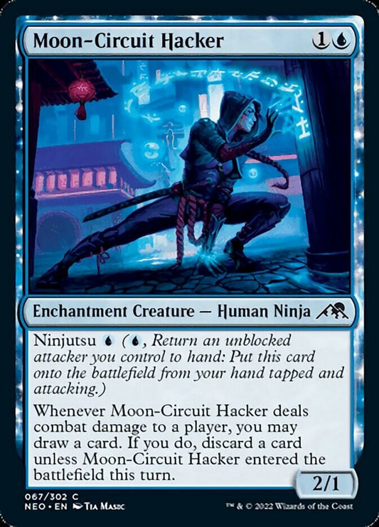 Moon-Circuit Hacker - (Foil): Kamigawa: Neon Dynasty