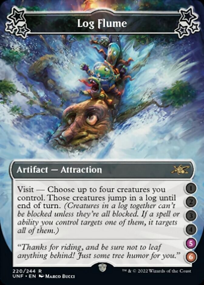 Log Flume (5/6) - (Foil): Unfinity