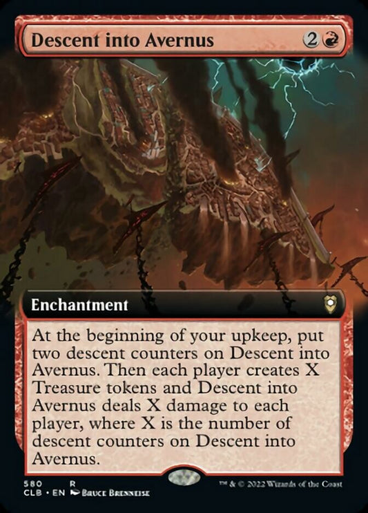 Descent into Avernus (Extended Art): Commander Legends: Battle for Baldur's Gate
