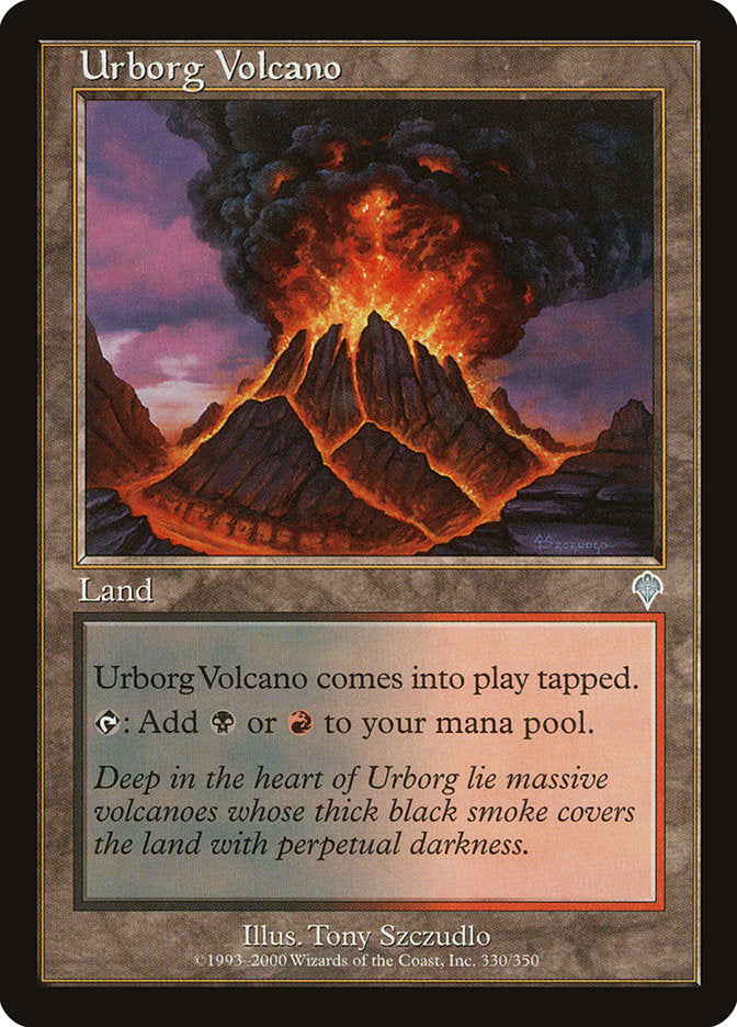 Urborg Volcano - (Foil): Invasion
