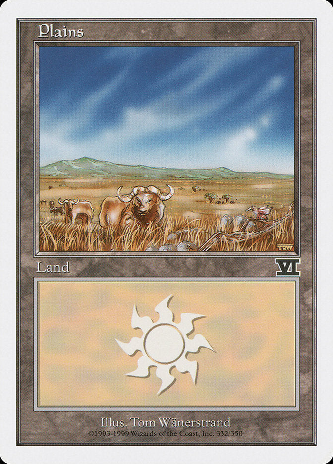 Plains (#332): Classic Sixth Edition