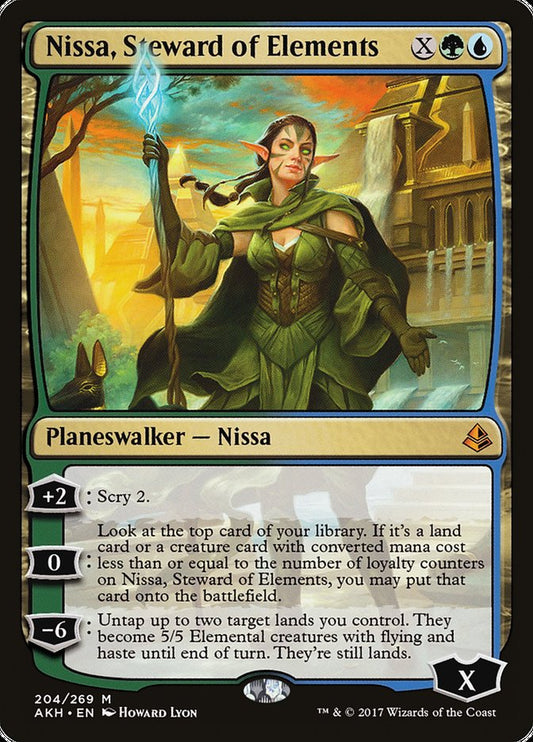 Nissa, Steward of Elements: Amonkhet