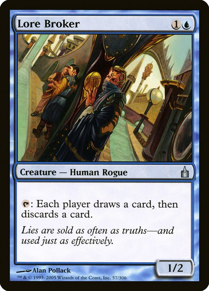 Lore Broker - (Foil): Ravnica: City of Guilds