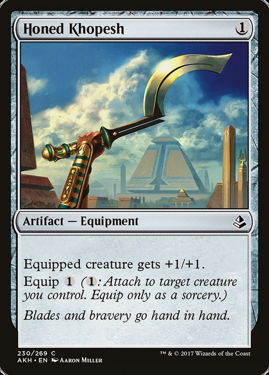 Honed Khopesh - (Foil): Amonkhet