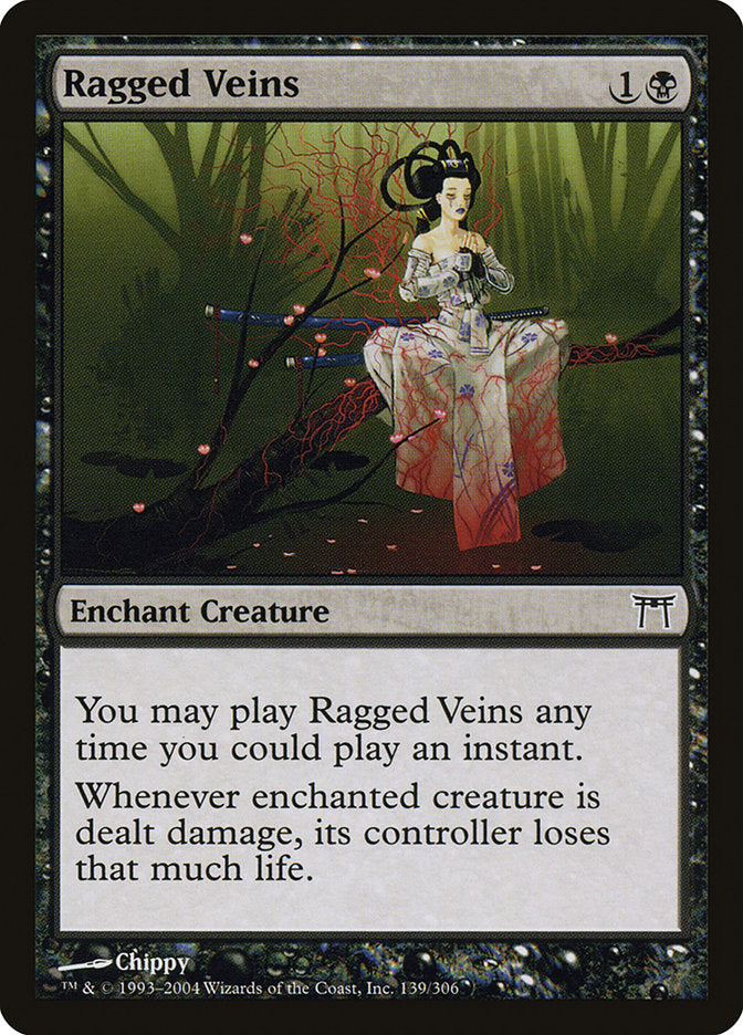 Ragged Veins - (Foil): Champions of Kamigawa