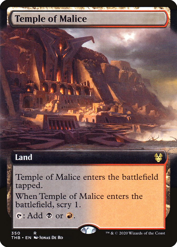 Temple of Malice (Extended Art): Theros Beyond Death