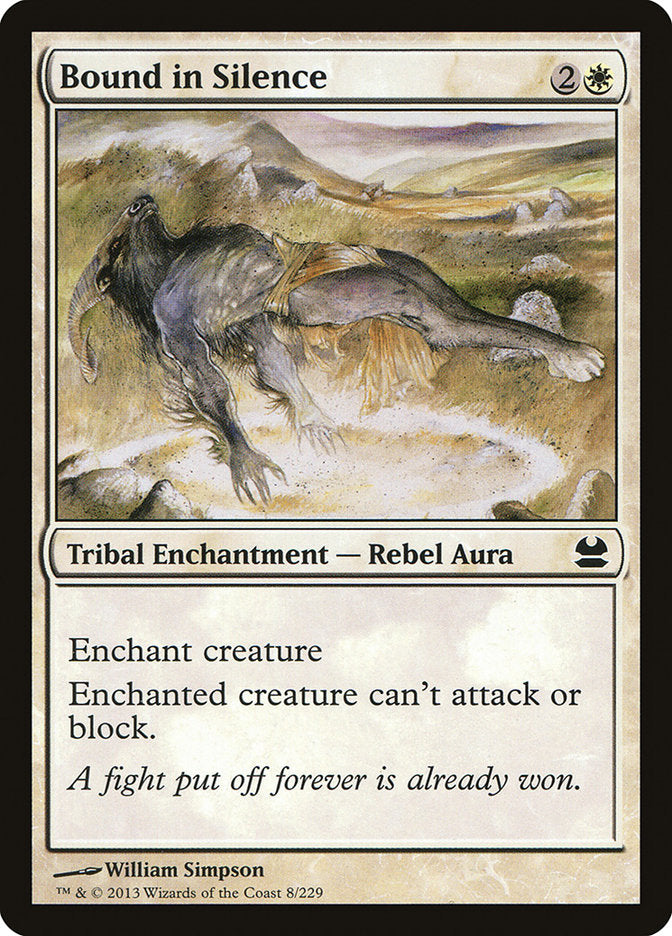 Bound in Silence: Modern Masters