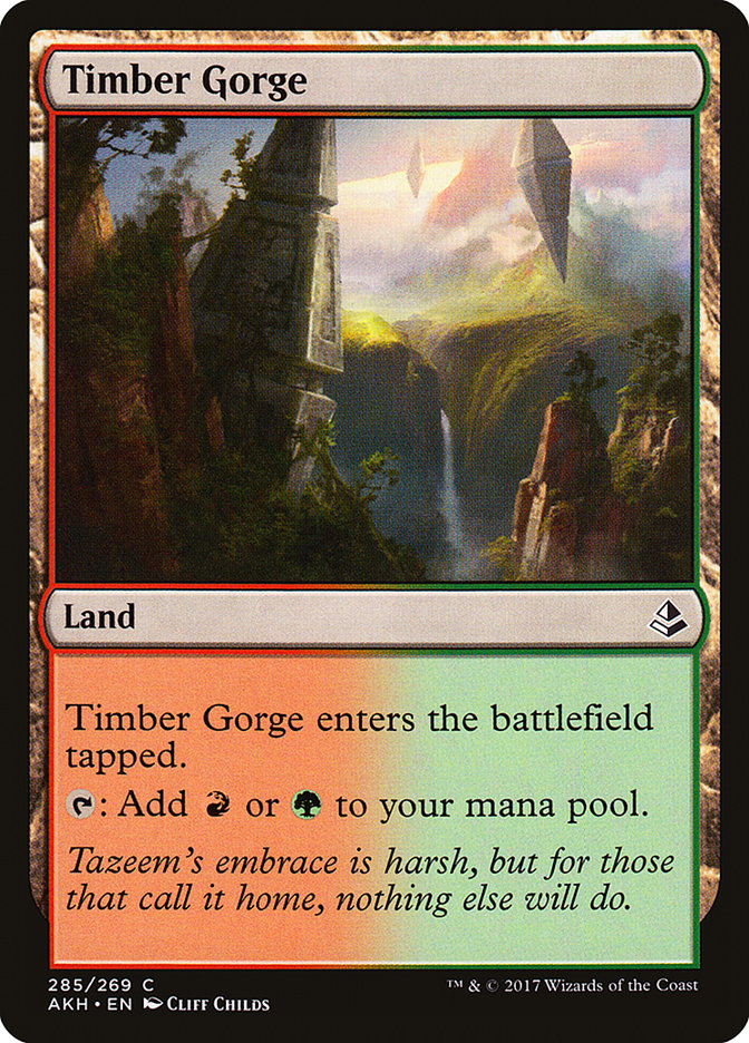 Timber Gorge (Deck Builder's Toolkit): Amonkhet