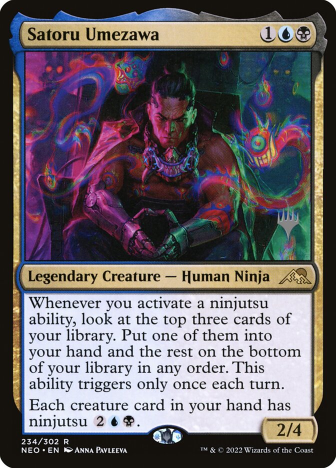 Satoru Umezawa: Kamigawa: Neon Dynasty Promos