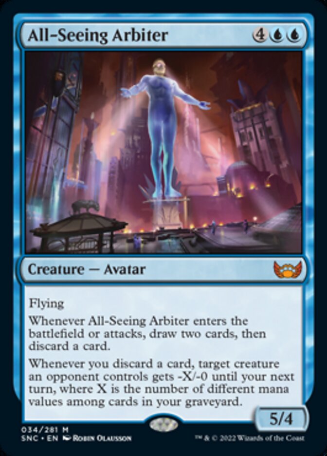 All-Seeing Arbiter - (Foil): Streets of New Capenna