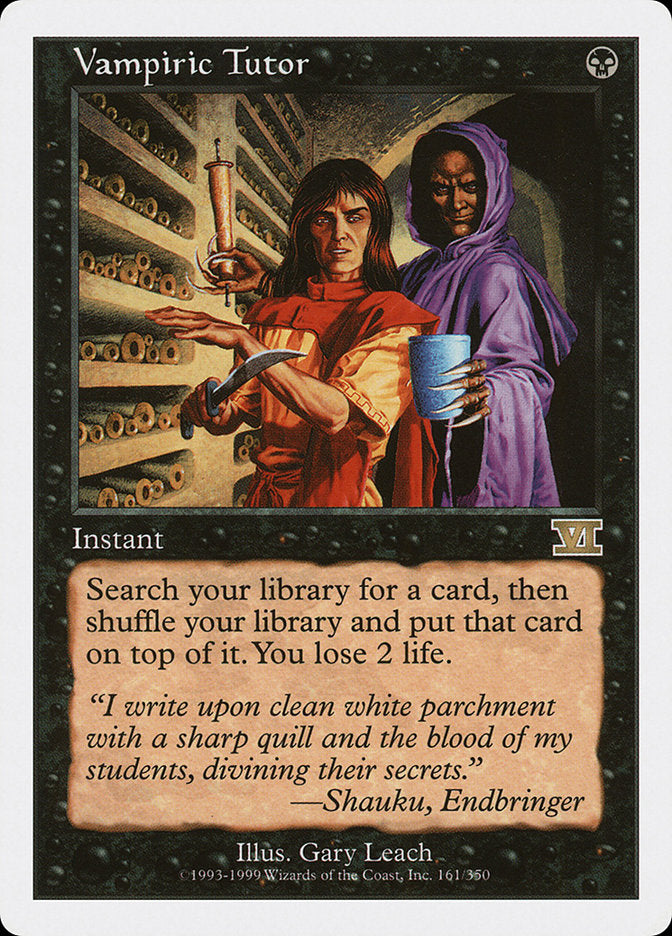 Vampiric Tutor: Classic Sixth Edition