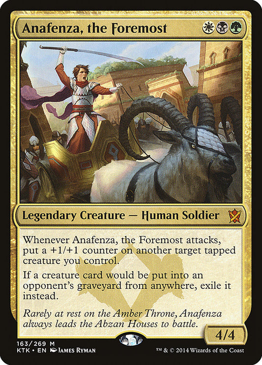 Anafenza, the Foremost - (Foil): Khans of Tarkir