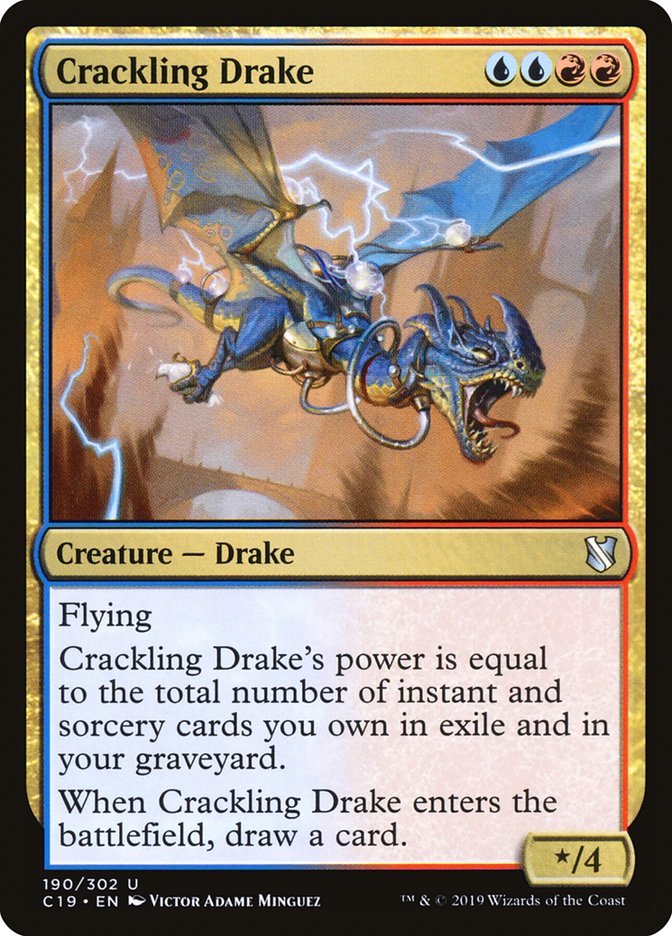 Crackling Drake: Commander 2019