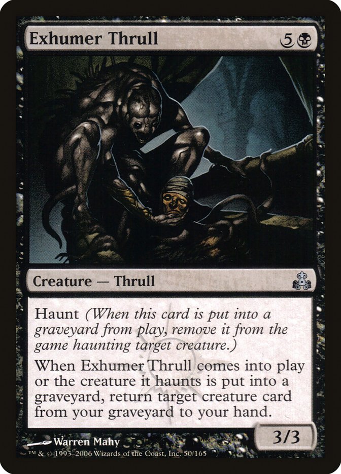 Exhumer Thrull - (Foil): Guildpact