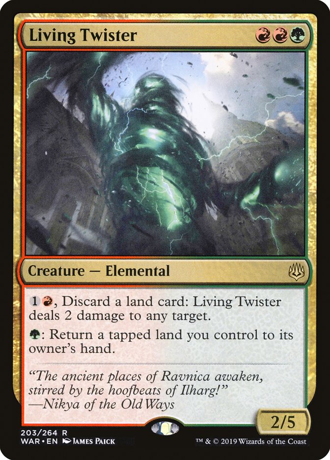 Living Twister - (Foil): War of the Spark